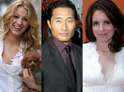 Blake Lively, Daniel Dae Kim, Tina Fey Blake Lively, Daniel Dae Kim, Tina Fey